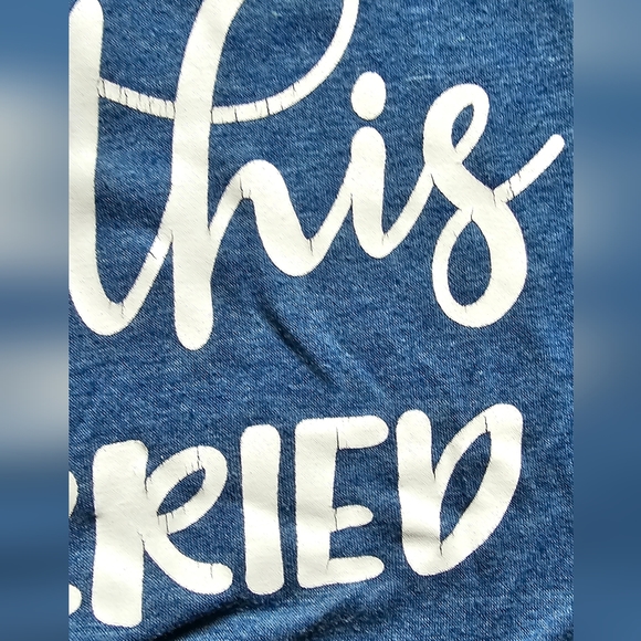 "I woke up like this #married" racerback tank. Size S - Picture 3 of 6